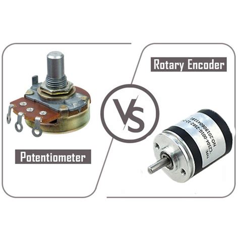 rotary encoder vs potentiometer